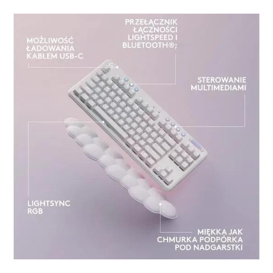 Logitech G715 Wireless Gaming Tactile White (920-010465, 920-010692)