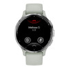 Garmin Venu 3S Silver S. Steel Bezel w. Sage Gray Case and S. Band (010-02785-01/51)