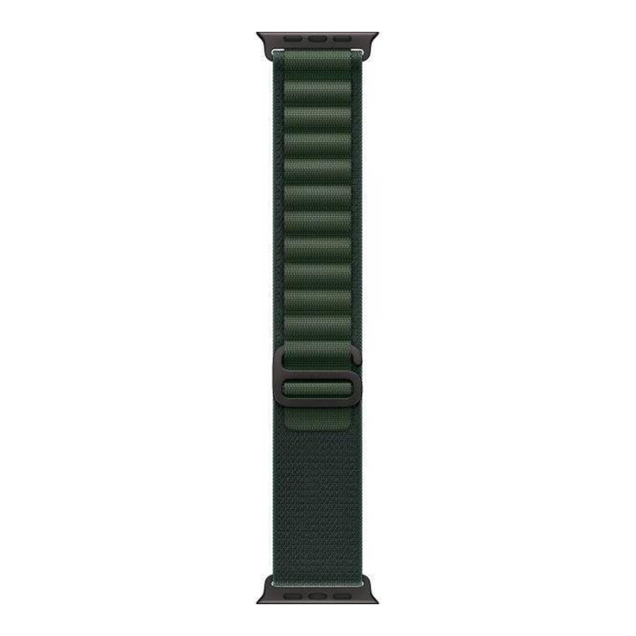 Apple Watch Ultra 2 GPS + Cellular 49mm Black Titan. Case w. Dark Green Alpine Loop - Medium (MX4R3)