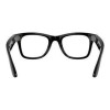 Ray-Ban Meta Wayfarer Gen2 LargeShiny Black Frame/Clear to Graphite Green Transit.Lens. RW4012 601/1M 53-22
