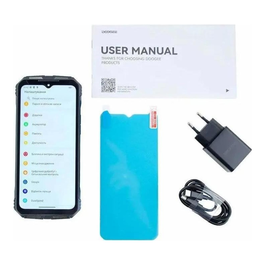DOOGEE S Cyber Pro 12/512GB Icy Silver