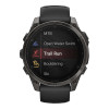 Garmin Fenix 8 47mm AMOLED Sapphire Carbon Gray DLC Titanium w. Black/Pebble Gray S. Band (010-02904-20/21/29)