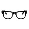 Ray-Ban Meta Wayfarer Gen2 LargeShiny Black Frame/Clear to Graphite Green Transit.Lens. RW4012 601/1M 53-22