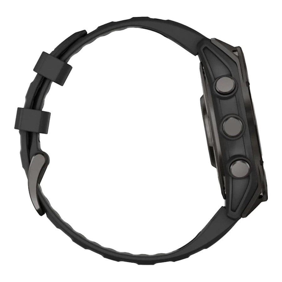 Garmin Fenix 8 47mm AMOLED Sapphire Carbon Gray DLC Titanium w. Black/Pebble Gray S. Band (010-02904-20/21/29)