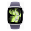 Apple Watch Series 11 GPS 42mm Silver Alu. Case w. Purple Fog S. Band - S/M (MEU64)
