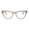 Ray-Ban Meta Skyler Gen2 Stand.Shiny Chalky Gray Frame/Clear to Sapphire Transit.Lenses RW4014 6700MF 52-20