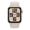 Apple Watch SE 2 GPS + Cellular 40mm Starlight Alu. Case w. Starlight Sport Band - S/M (MNTK3/MRFY3/MRFW3)