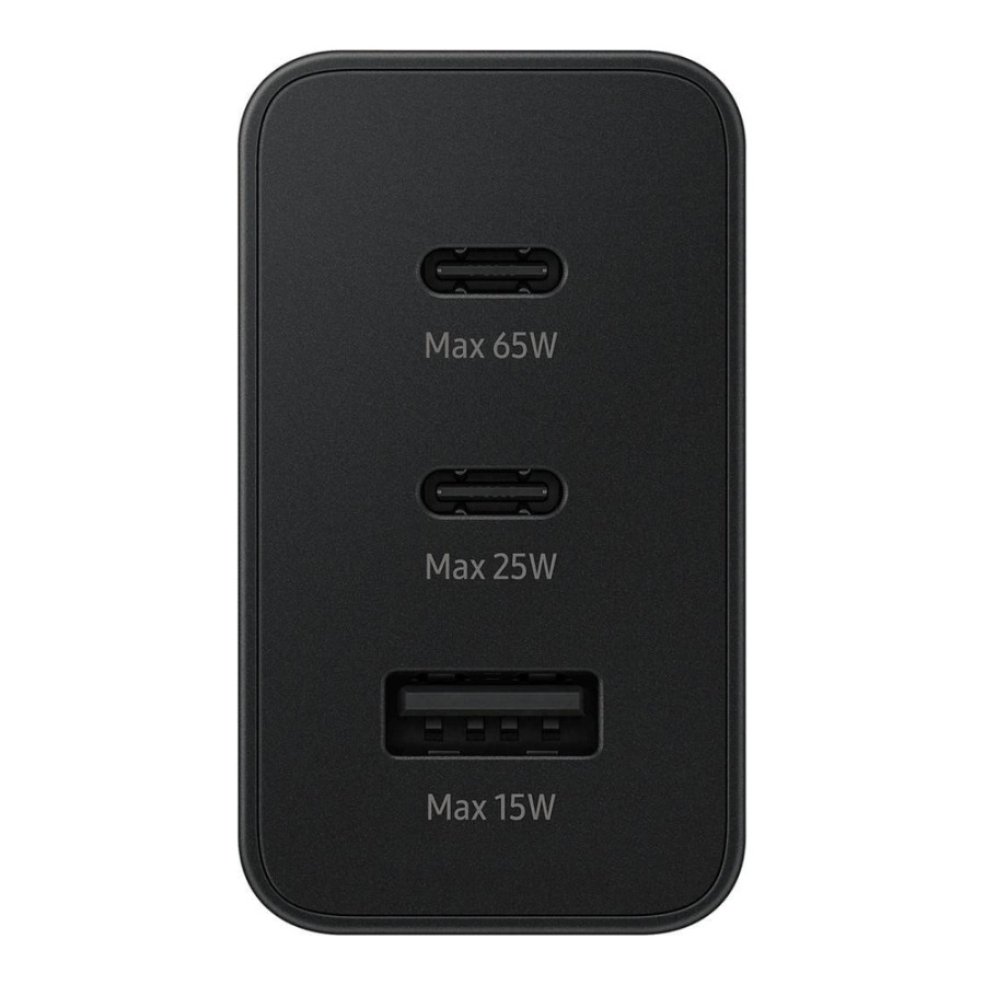 Samsung 65W Power Adapter Trio (w/o cable) Black (EP-T6530NBE) (EU)