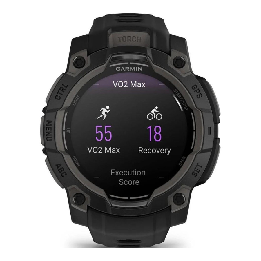 Garmin Instinct 3 45mm AMOLED Black with Black Band (010-02936-00/40)
