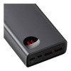 Baseus Adaman Metal Digital Display Quick Charge Power Bank 65W 20000mAh Black (PPIMDA-D01, PPADM-65S)