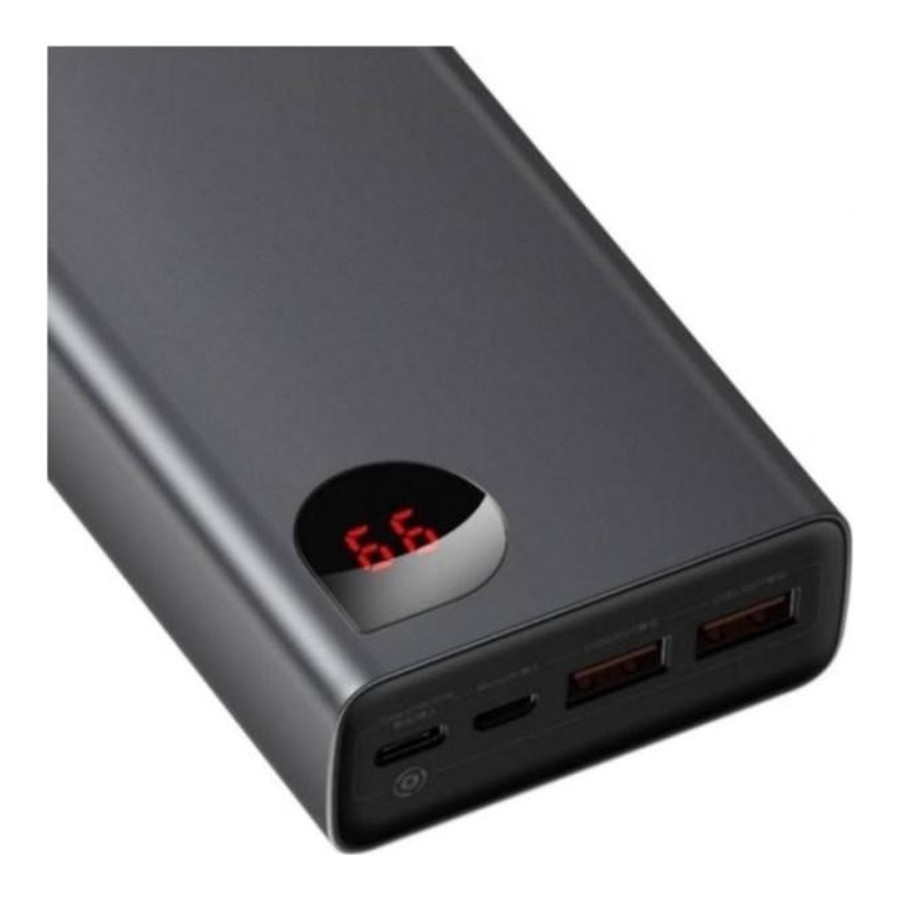 Baseus Adaman Metal Digital Display Quick Charge Power Bank 65W 20000mAh Black (PPIMDA-D01, PPADM-65S)