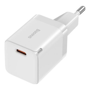 Baseus GaN3 Fast Charger Type-C 30W White (CCGN010102)