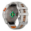 Garmin Fenix 7 Pro Sapphire Solar Titanium w. Fog Gray/Ember O. Band (010-02777-20/21)