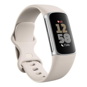Fitbit Charge 6 Porcelain / Silver Aluminum