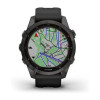 Garmin Fenix 7S Sapphire Solar Carbon G. DLC Titanium w. Black Band (010-02539-24/25)
