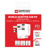 SKROSS Pro Light World Travel Adapter with USB