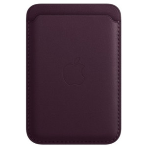 Apple iPhone Leather Wallet with MagSafe - Dark Cherry (MM0T3) (OEM)