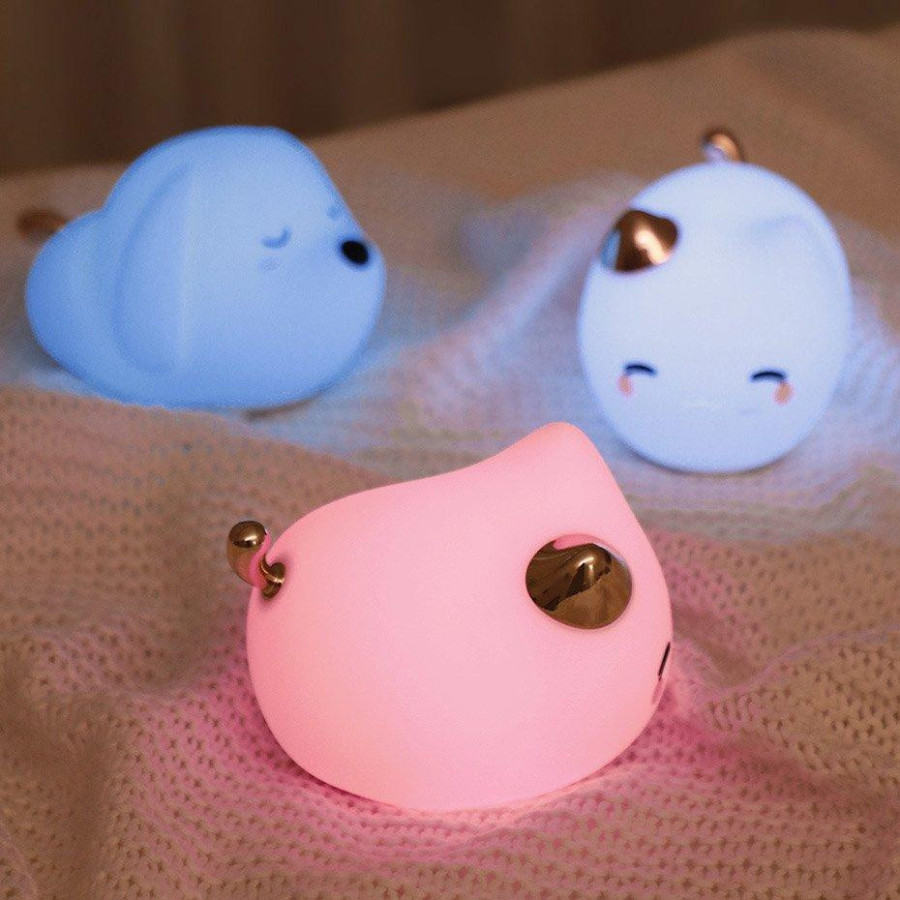 Baseus Cute Series Doggie Silicone Night Light White (DGAM-B02)