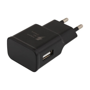 Samsung Fast Charge EP-TA20EWE Micro-USB Black (High Copy)