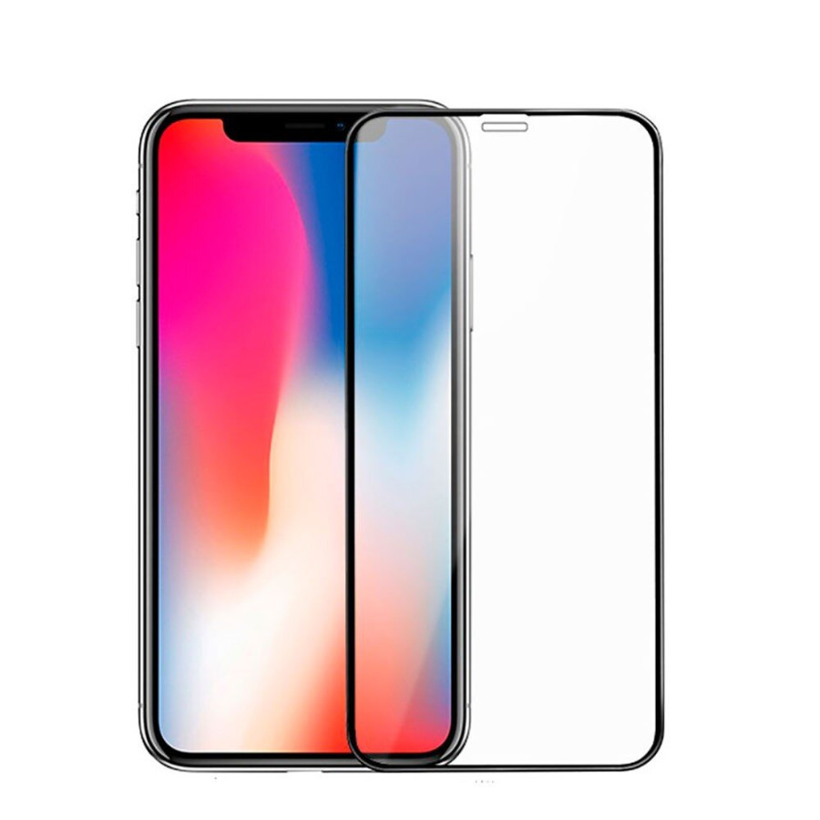 Защитное стекло для iPhone XS/Max Black