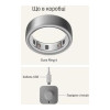 Oura Ring 4 Brushed Silver Size 7 (JZ90-54220-07)