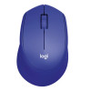 Logitech M331 Silent Plus Wireless Mouse Blue (910-004948)