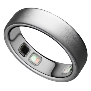 Oura Ring 5 Brushed Silver - Size 10 (JZ90-61619-10)