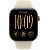 Apple Watch Series 12 GPS 46mm Light Gold Aluminum Case with Sand Sport Band M/L (MJEP4)