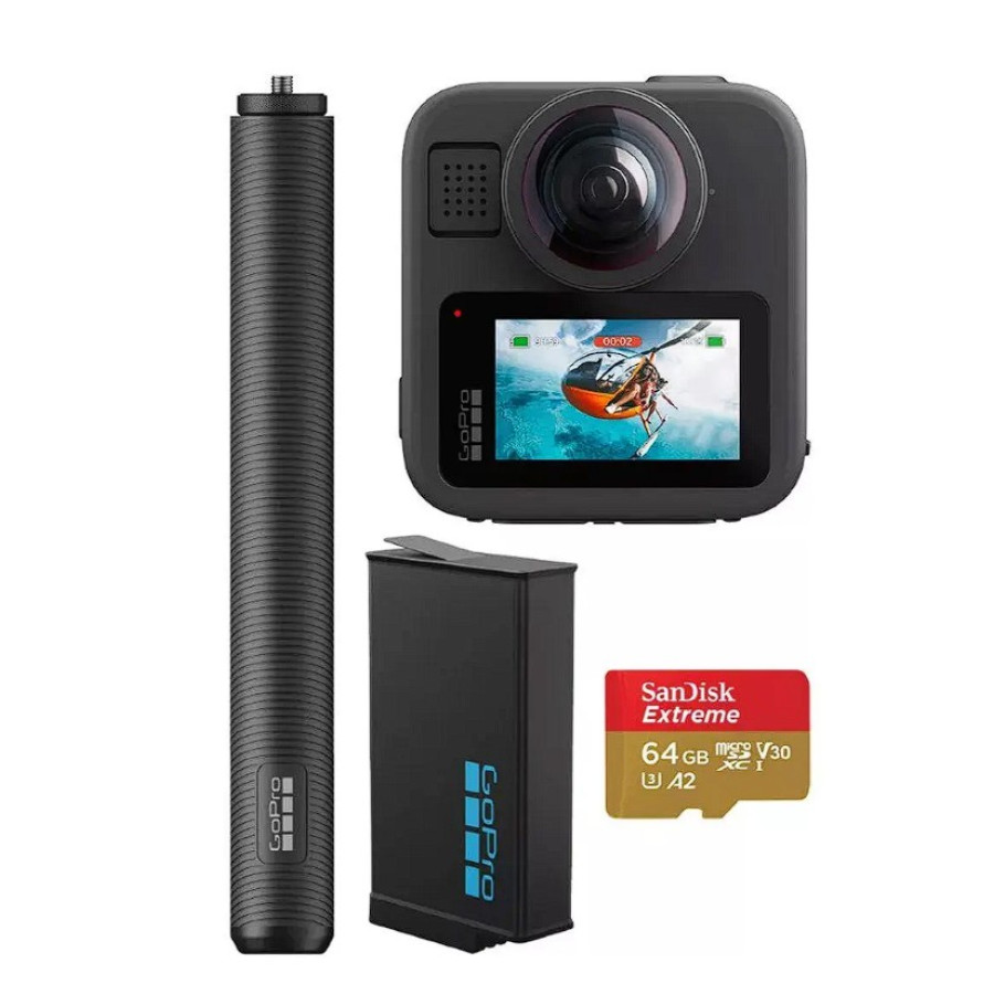 GoPro MAX 2 New Accessory Bundle (CHDFZ-311-RW)