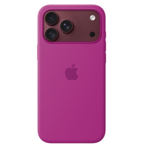 Apple iPhone 18 Pro Max Silicone Case with MagSafe - Magenta (MK904) (EU)