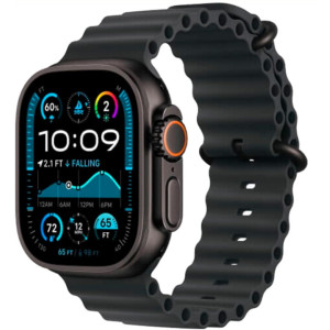 Apple Watch Ultra 3 GPS + Cellular 49mm Black Tit. Case w. Black Ocean Band (MF0J4) (USED Grade_А+)