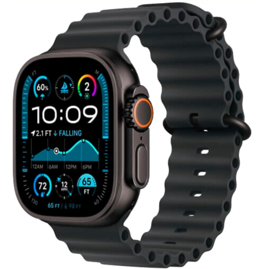 Apple Watch Ultra 3 GPS + Cellular 49mm Black Tit. Case w. Black Ocean Band (MF0J4) (USED Grade_А+)