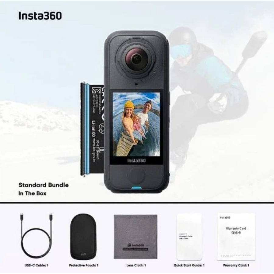 Insta360 X4 Air Standard Bundle Black (CINSAAFA-SE01)