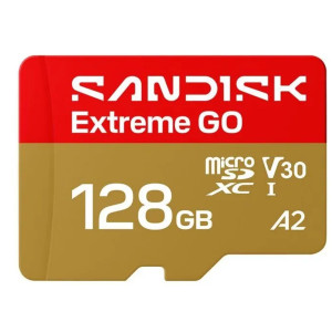 SanDisk 128 GB microSDXC Extreme Go (SDSQXGN-128G-GN6MN)