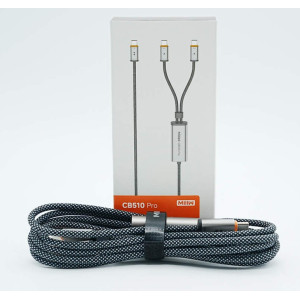 Type-C MIIIW CB510 Pro 100W Two-in-One Supercharging Cable (iCB1013Y)