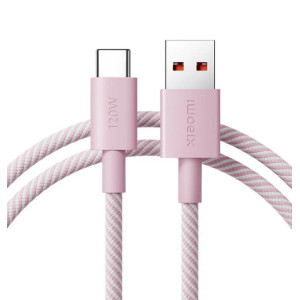 Xiaomi Mi 6A Braided Fast Charging Data Cable 1m USB-A to USB-C pink (BHR08LJCN)