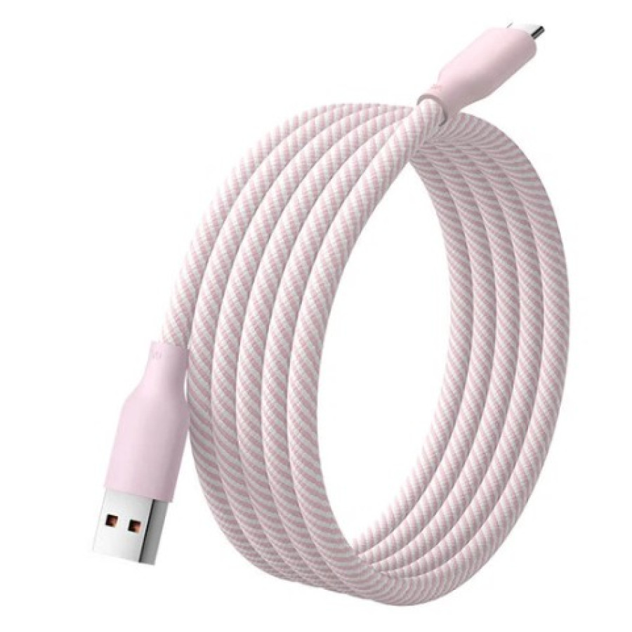 Xiaomi Mi 6A Braided Fast Charging Data Cable 1m USB-A to USB-C pink (BHR08LJCN)