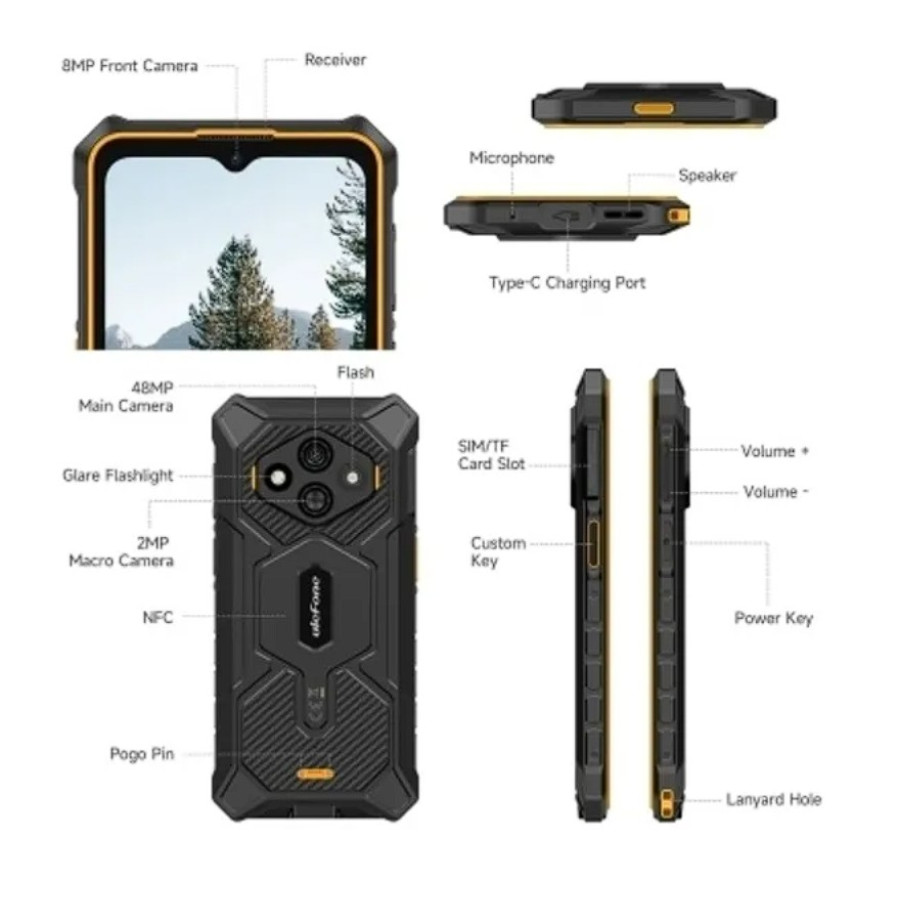 Ulefone Rugking 3 Pro 8/128GB Black