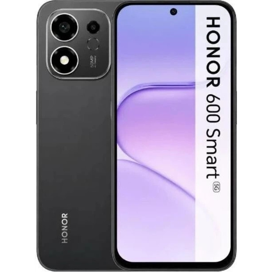 Honor 600 Smart 5G 4/128GB Velvet Black (no charger) (Global Version)