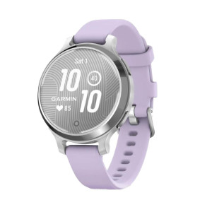 Garmin Lily 2 Active Silver with Purple Jasmine Silicone Band (010-02891-01/51)