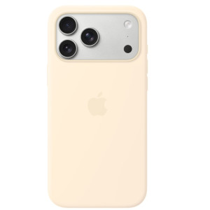 Apple iPhone 17 Pro Max Silicone Case with MagSafe – Vanilla (MHW54) (EU)
