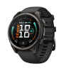 Garmin Fenix 9 47mm Carbon Gray DLC Titanium with Black Silicone Band (010-04762-10/11)