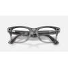 Ray-Ban Meta Wayfarer Gen2 Standard Shiny Transparent Grey Frame/Clear Sapphire Lenses (RW4012 6840MF 50-22)