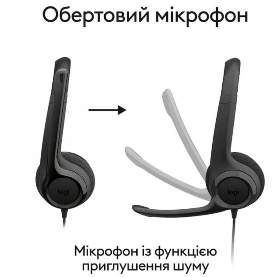 Logitech H390 USB-C Black (981-001576)