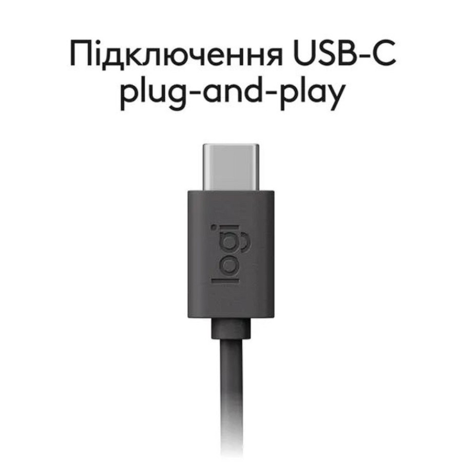 Logitech H390 USB-C Black (981-001576)