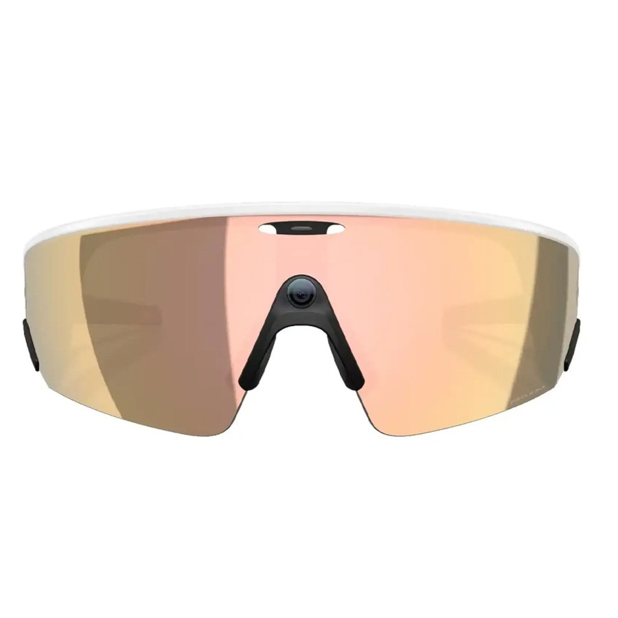 Oakley Meta Vanguard - White Frame with Prizm Rose Gold Lenses (OW8001-0852)