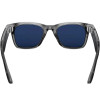 Ray-Ban Meta Wayfarer Gen2 Standard Shiny Transparent Grey Frame/Clear Sapphire Lenses (RW4012 6840MF 53-22)