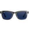 Ray-Ban Meta Wayfarer Gen2 Standard Shiny Transparent Grey Frame/Clear Sapphire Lenses (RW4012 6840MF 53-22)