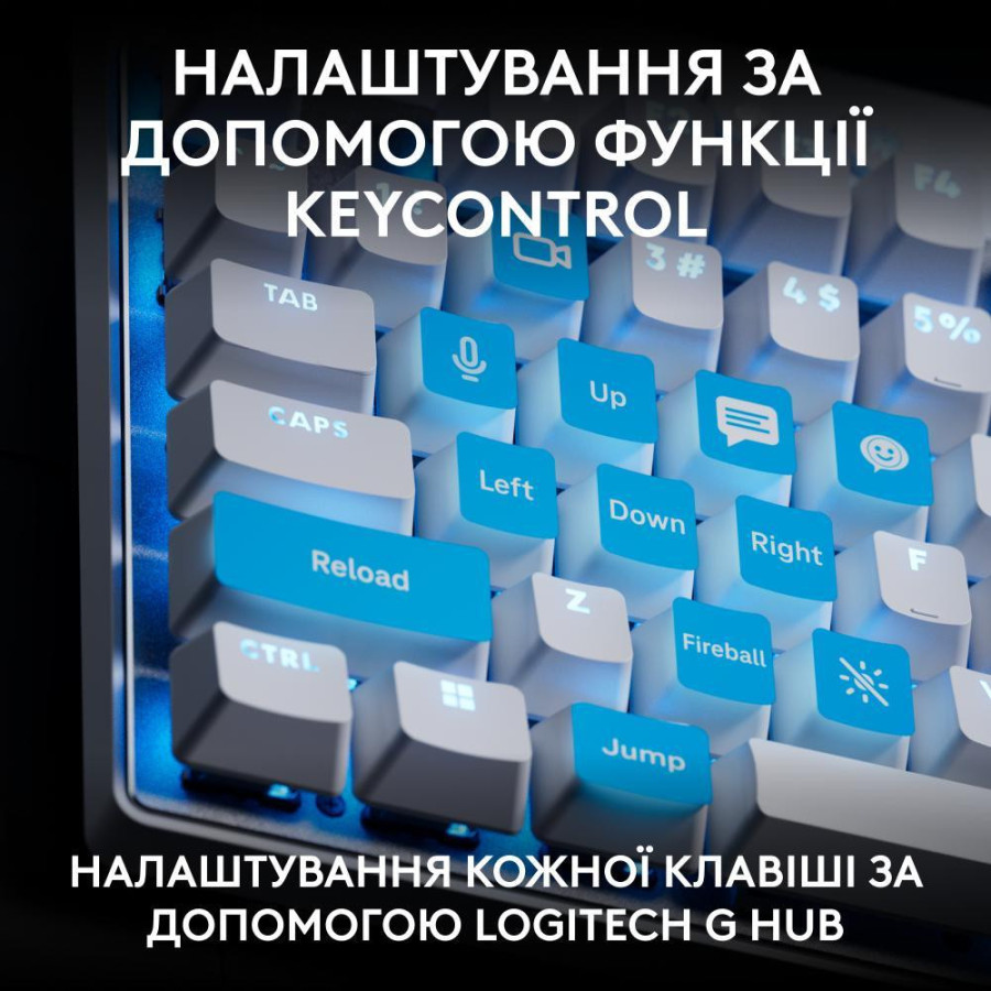 Logitech G Pro X TKL Rapid Linear White (920-013242, 920-013240)