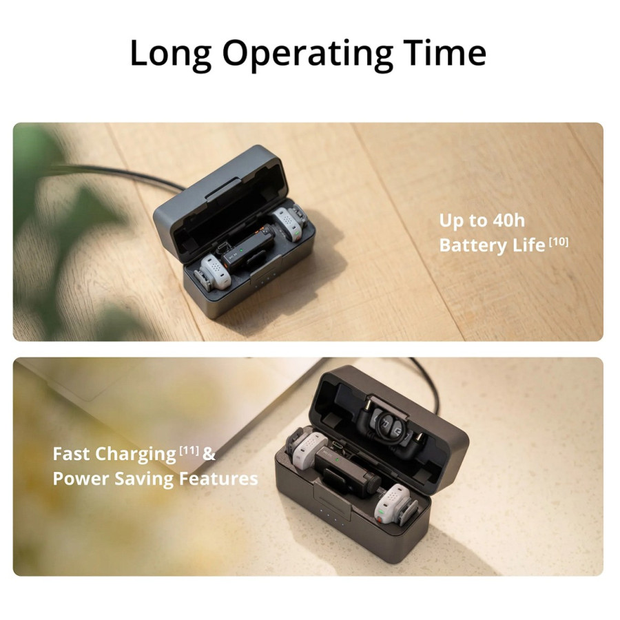 DJI Mic Mini 2S (2 TX + 1 RX + Charging Case)
